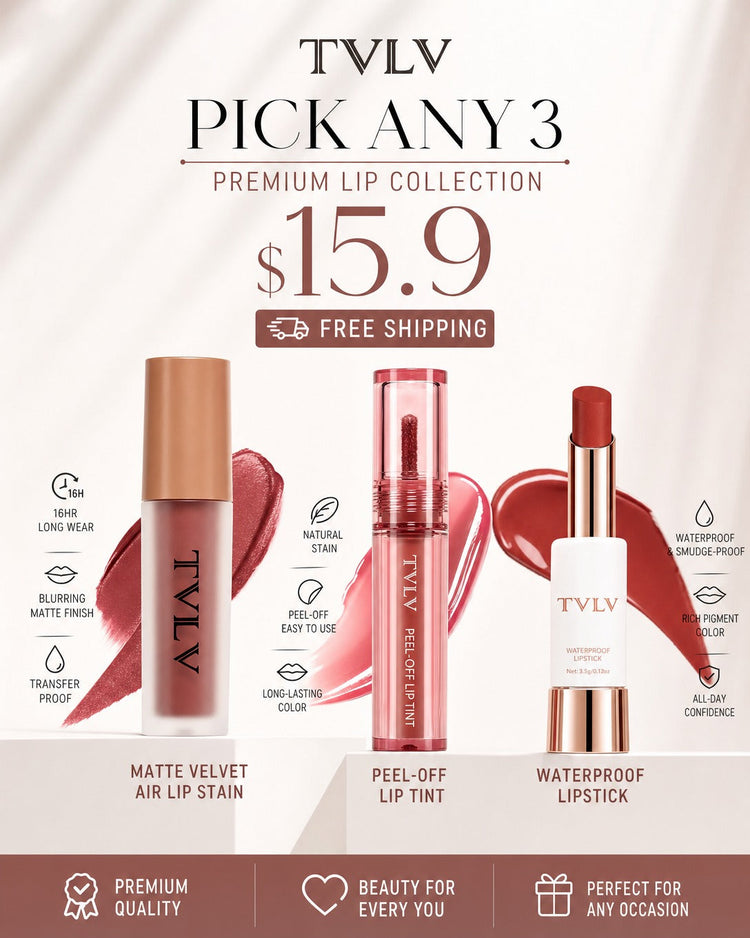 3-Piece Lipstick Set – Long-Lasting, Smooth Matte | $15.9 + Free Shipping 💄