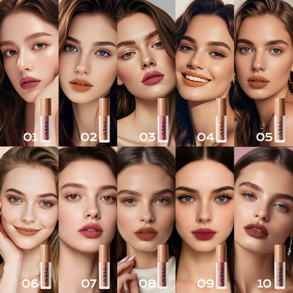 TVLV Blurring Soft-Matte Lip Glaze | Long-Lasting Velvet Lip Color