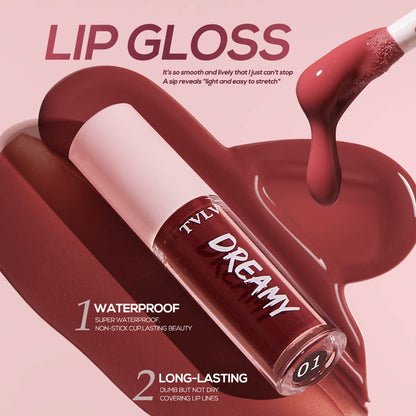 TVLV Dreamy Lip Gloss Set - 10 Colors
