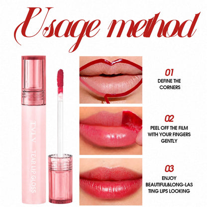 TVLV Peel-Off Lip Tint | Long-Lasting Waterproof Lip Stain