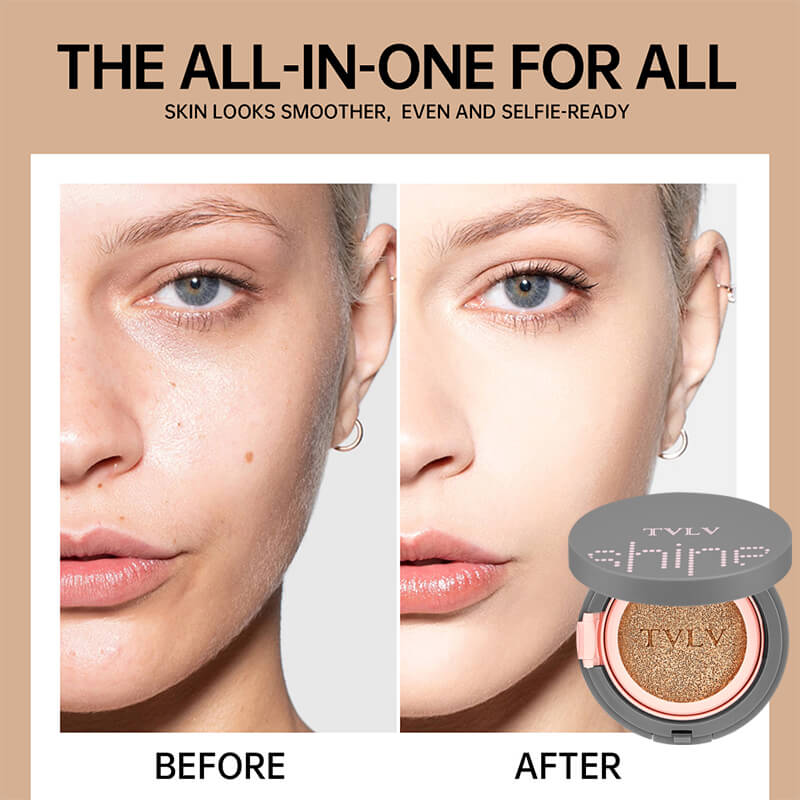 TVLV Shine Cushion Foundation | Long-Lasting Matte BB Cushion