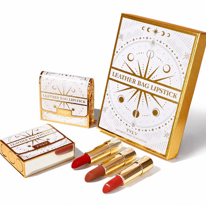 TVLV Leather Bag 3-in-1 Matte Lipstick