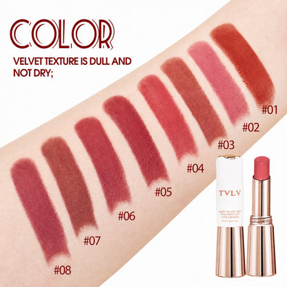 TVLV Light Velvet Matte Lipstick | Lightweight, Transfer-Resistant Lip Color