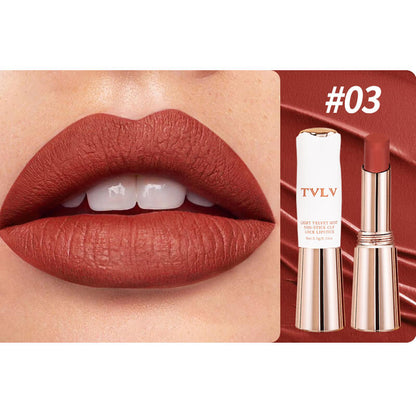 TVLV Light Velvet Matte Lipstick | Lightweight, Transfer-Resistant Lip Color