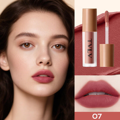 TVLV Blurring Soft-Matte Lip Glaze | Long-Lasting Velvet Lip Color