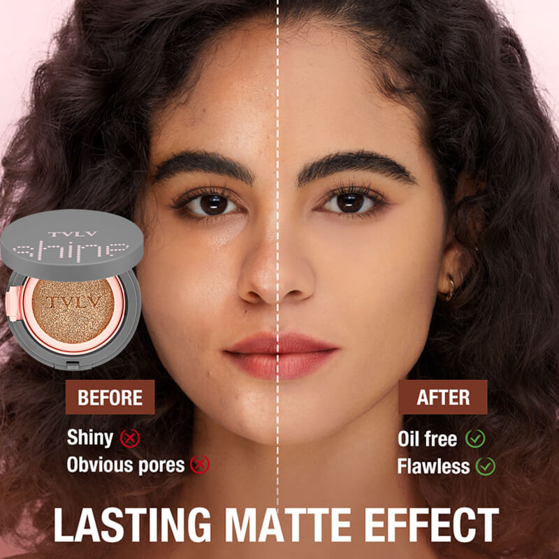 TVLV Shine Cushion Foundation | Long-Lasting Matte BB Cushion