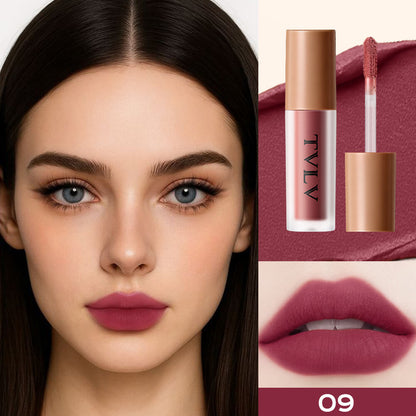 TVLV Blurring Soft-Matte Lip Glaze | Long-Lasting Velvet Lip Color
